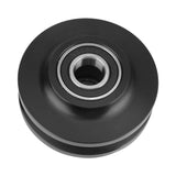Barn Door Pulley Door Wheels, Hardware Sliding Door, 2 Pcs Sliding Barn Door Wheels Sturdy Door Rollers for Cabinet Window Pulley