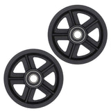 Sliding Door Pulley, Sliding Barn Door Hardware Hanger 2pcs American Barn Door Hanging Rail Pulley Track Roller Kit Black In Australia - Darrahopens