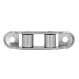 4Pcs Heavy Duty Sliding Patio Door Roller Stainless Steel Double Drive Door Sliding Roller Silent Sliding Roller Universal Metal