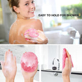 Soft Silicone Body Cleansing Brush Shower Scrubber, Gentle Exfoliating and Massage for all Kinds of Skin (Pink) In Australia - Darrahopens