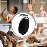 2 Pack Silicone Body Scrubber, Silicone Loofah Double-Sided Body Brush,Silicone Shower Scrubber and Scalp Massager Shampoo Brush In Australia - Darrahopens