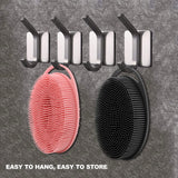 2 Pack Silicone Body Scrubber, Silicone Loofah Double-Sided Body Brush,Silicone Shower Scrubber and Scalp Massager Shampoo Brush In Australia - Darrahopens