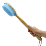 Exfoliating Silicone Back Scrubber Brush with Long Handle,Easy to Clean,Bath Body Brush Lathers Easily, Long Lasting, In Australia - Darrahopens