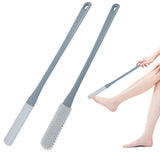 Shower with Long Handle Silicone Foot Brush Soft Skin Exfoliation Lotion Applicator for Foot Seniors,Elderly, Men and Women 2Pack In Australia - Darrahopens