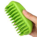 Rubber Shower Wash Curry Brush for Short Long Haired Dogs Cats Shedding Grooming and Massage, Pet Rubber Brush Removes Loose In Australia - Darrahopens
