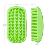 Rubber Shower Wash Curry Brush for Short Long Haired Dogs Cats Shedding Grooming and Massage, Pet Rubber Brush Removes Loose In Australia - Darrahopens