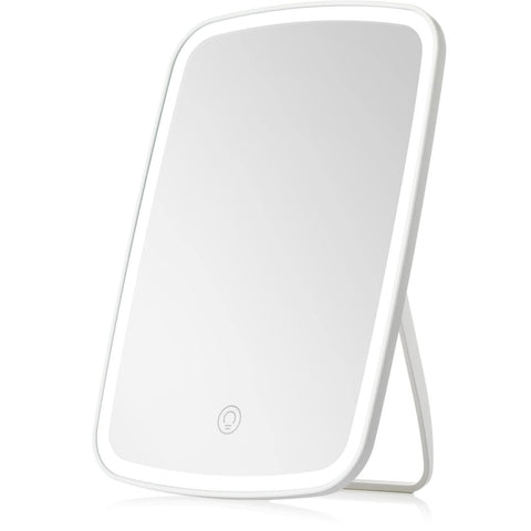 Makeup Mirror Touch Screen Vanity Mirror with LED Brightness Adjustable Portable USB Rechargeable Makeup