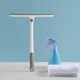 Shower Squeegee for Shower Doors, Shower Squeegee for Glass Doors, Bathroom, Mirrors, Windows Cars and Tile Walls,Silicone Handle