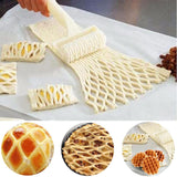 Baking Tools Lattice Roller Cutter Biscuit and Pizza Crust Processing Molds Plastic  Pizza Crust Processing Molds Plastic