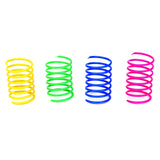 Cat Spiral Spring,4 Pc Cat Creative Toy to Kill Time and Keep Fit Interactive Cat Toy Sturdy Heavy Plastic Spring Colorful Springs In Australia - Darrahopens