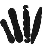 4Pcs Women's Magic Hair Bun Maker Foam Sponge Styling Hair Clip Device Donut Quick Accessories Foam Sponge Donut Maker Ponytail In Australia - Darrahopens