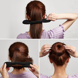 4Pcs Women's Magic Hair Bun Maker Foam Sponge Styling Hair Clip Device Donut Quick Accessories Foam Sponge Donut Maker Ponytail