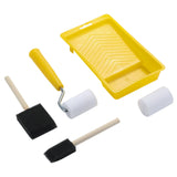 Paint Roller, Sponge Paint Brushes, High-Density Foam Refill 2",Small Finest Finish Paint Roller Kit for Chalk Painting Stenciling