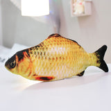 Mobile Cat Kicker, Soft Wiggle Fish for Puppies, Interactive Exercise Kitten Exercise Toys, Animal Toys