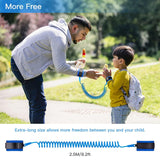 Anti Lost Wrist Link for Toddlers, Safety Toddler Leash, Child Leash, Wrist Leash for Babies and Kids, Children's Safety (2m,Blue)