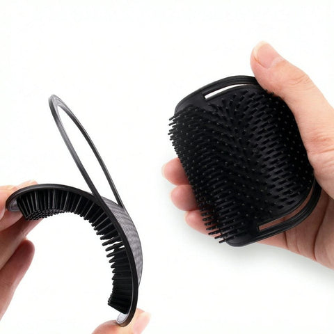 shampoo pocket comb massage hair comb pocket palm brush comb portable hair comb beard comb creative scalp massage brush comb
