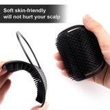 shampoo pocket comb massage hair comb pocket palm brush comb portable hair comb beard comb creative scalp massage brush comb