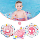Baby Swimming Float Ring,Baby Inflatable Pool Floatie Baby Water Float Infant Swim Pool Rings for Toddler Kid Age, Bathtub Toys