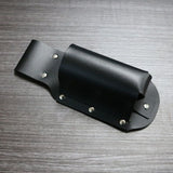 Leather Beer Holsters, Beer Holder Belt Drink Waist Bag for Travel, Outdoor, Backyard (Black) Wine Bottles Beverage Can Holder