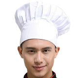 Chef Hat Adult Adjustable Elastic Baker Kitchen Cooking Chef Cap for Adult/Kids Floppy Baker Costume Pastry Chef Hat Kitchen