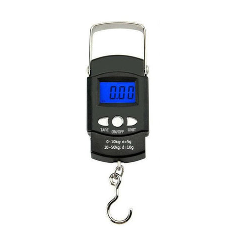 Fish Scale,Portable LCD Electronic Hand Scale Travel Hanging Fish Scale with 1m Ruler Tape Precision Steelyard Scales for Fishing In Australia - Darrahopens