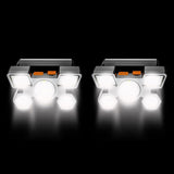 for Headwear Rechargeable Outdoor Riding Camping Fishing Strong Bald Head Light Shower Head Led Lights with Remote In Australia - Darrahopens
