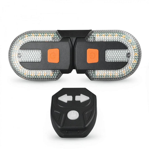 Bicycle Turn Signals Tail Lights Charging Brake Taillights with Wireless Remote Control High Brightness Beads Base Bracket Bike In Australia - Darrahopens