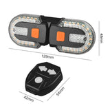 Bicycle Turn Signals Tail Lights Charging Brake Taillights with Wireless Remote Control High Brightness Beads Base Bracket Bike
