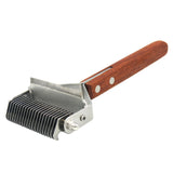 2 in 1 Dematting Undercoat Rake for Dogs & Cats, Deshedding Comb for Home Grooming, Efficiently Remove Loose Hair In Australia - Darrahopens