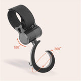 Stroller Hooks for Hanging Stuff Organizer Groceries Purse Mommy Hook Stroller Jogging Walking or Shopping Pack of 2-Black