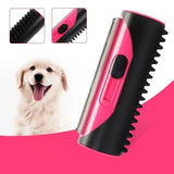 Dog Hair Comb Lint Roller Puppy Cleaning Brush Cats Hair Sofa Carpet Cleaner Brushes Pet Rolling Comb Pet Brushes(Red)