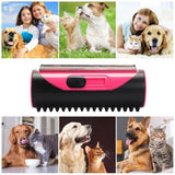 Dog Hair Comb Lint Roller Puppy Cleaning Brush Cats Hair Sofa Carpet Cleaner Brushes Pet Rolling Comb Pet Brushes(Red)