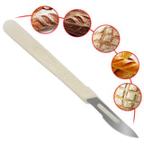Bakers Lame Bread Score Tool Curve Bread Knife Dough Scoring Bread Slicer Tool with Handle Baking French Cutter For Bread Baker