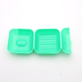 2Pack Candy Color Portable Soap Box Holder Plastic Soap Case Travel Soap Dish Container with Lid for Home Bathroom Hiking Outdoor In Australia - Darrahopens