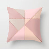 Rose Gold Pillowcase Polyester Pillow Case Home Sofa Throw Pillow Cover Short Plush Velvet Bed Decoration(2pcs)（Pillow case only） In Australia - Darrahopens