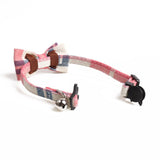 Luxury Cat Collars with Bow Tie and Bell | Safe Quick Release Breakaway Buckle | Cat Collars (2pcs necklace)