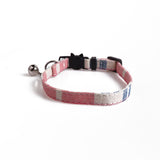 Luxury Cat Collars with Bow Tie and Bell | Safe Quick Release Breakaway Buckle | Cat Collars (2pcs necklace)