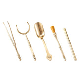 Tea Tongs Bamboo Tea Accessories Gongfu Tea Ceremony Tea Tweezers Gong Fu Tea Tools Bamboo Tea Utensils Matcha Tea Kit Tea (5pc)