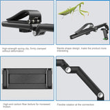 Car Phone Holder Mount,360°Rotatable Retractable Car Phone Holder,Multifunctional Adjustable Mount Cell Phone Holder for Car