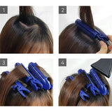 3Pcs Volumizing Hair Root Clip - Natural Fluffy Hair Root Clip, Self Grip Root Volume Hair Curler Clip Naturally Diy Curler Fluffy
