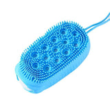 Silicone Body Brush - Exfoliating Bath Scrubber-Soft Shower Loofah for Kids and Adults - Alternative to Traditional Back(2pcs) In Australia - Darrahopens