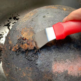 Kitchen Cleaning Spatula Scraper Cleaning Oven Cooker Tools Utility Knife Kitchen Accessories for Decontamination (2, Black+Red) In Australia - Darrahopens
