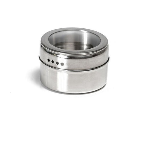 Outdoor Portable Travel Picnic Barbecue Camping Equipment Seasoning Jar Stainless Steel Spice Salt Kitchen Cooking Utensils