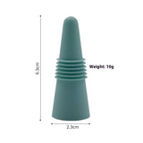 Food Grade Silicone Wine Bottle Stopper,beer Bottle Stopper,flavoring Bottle Sealing Cap for Glass Bottles(4 pack)