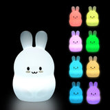 Lumipets Animal Kids Night Light,Silicone Nursery Light for Baby and Toddler,Squishy Night Light for Kids Room,Animal Night Lights