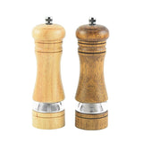 Wood Salt and Pepper Grinder Set, Manual Mills with Acrylic Window, Adjustable Ceramic Grinding , 2 Pack In Australia - Darrahopens