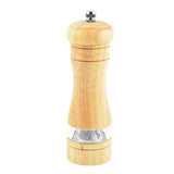 Wood Salt and Pepper Grinder Set, Manual Mills with Acrylic Window, Adjustable Ceramic Grinding , 2 Pack