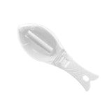 Fish Scaler Remover, Fish Scraper Fast Cleaning Fish Skin Brush No Mess Fish Descaler Scales Graters Easy Cleaning Kit(White) In Australia - Darrahopens