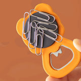 Bottle Opener, Magnetic Cartoon Animal Shape Strong PVC Metal Multifunction Beer Opener for Home Party Office(Tiger) In Australia - Darrahopens