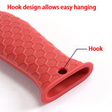 4 Pieces Silicone Hot Tool Holder Heat Resistant Potholder Cookware Handle Non Slip Rubber Pot Holders Handles Grip Covers In Australia - Darrahopens